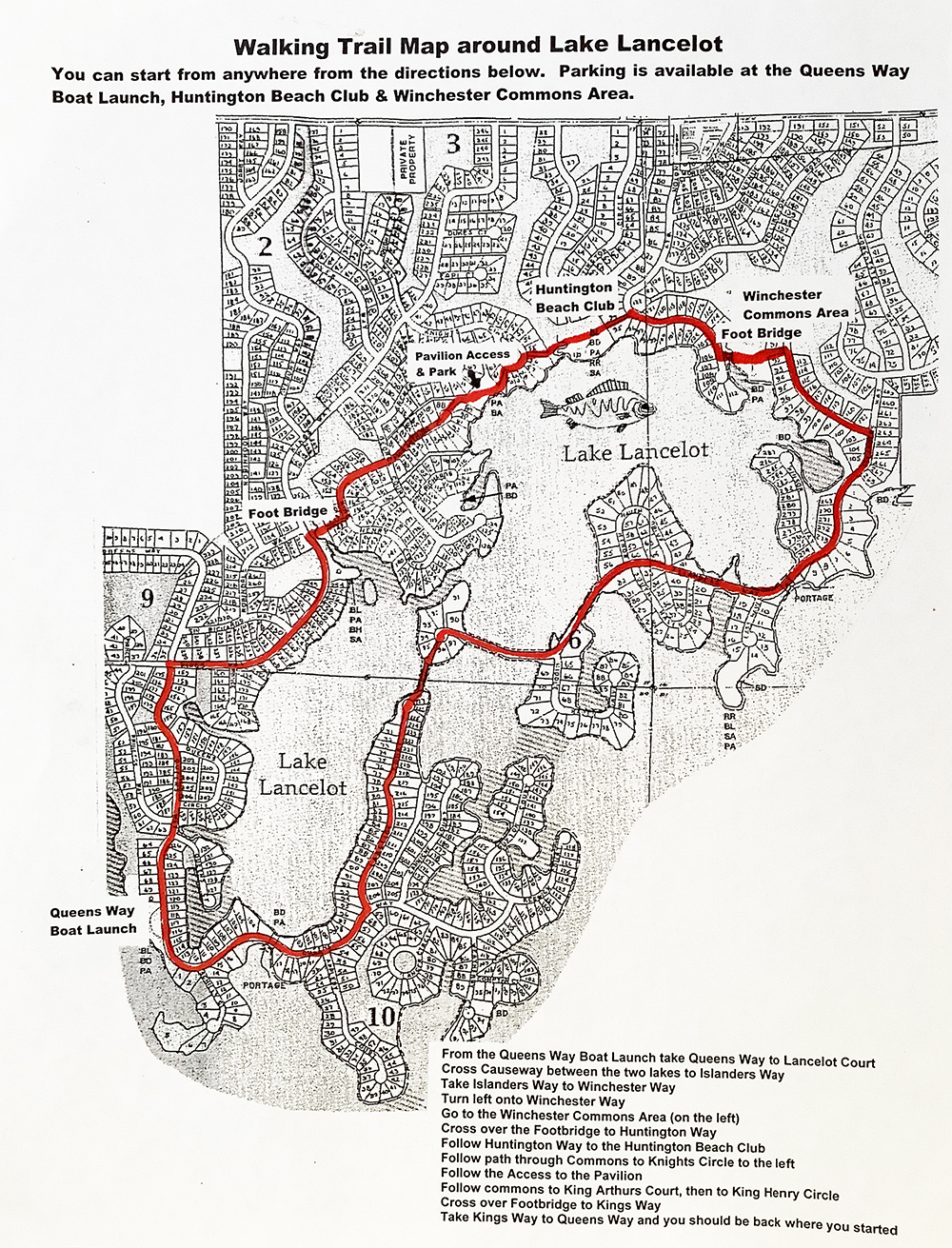 Lake LancelotCircle Trail