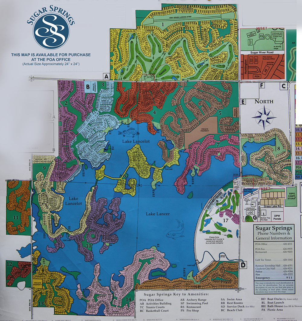 SSPOA Map
