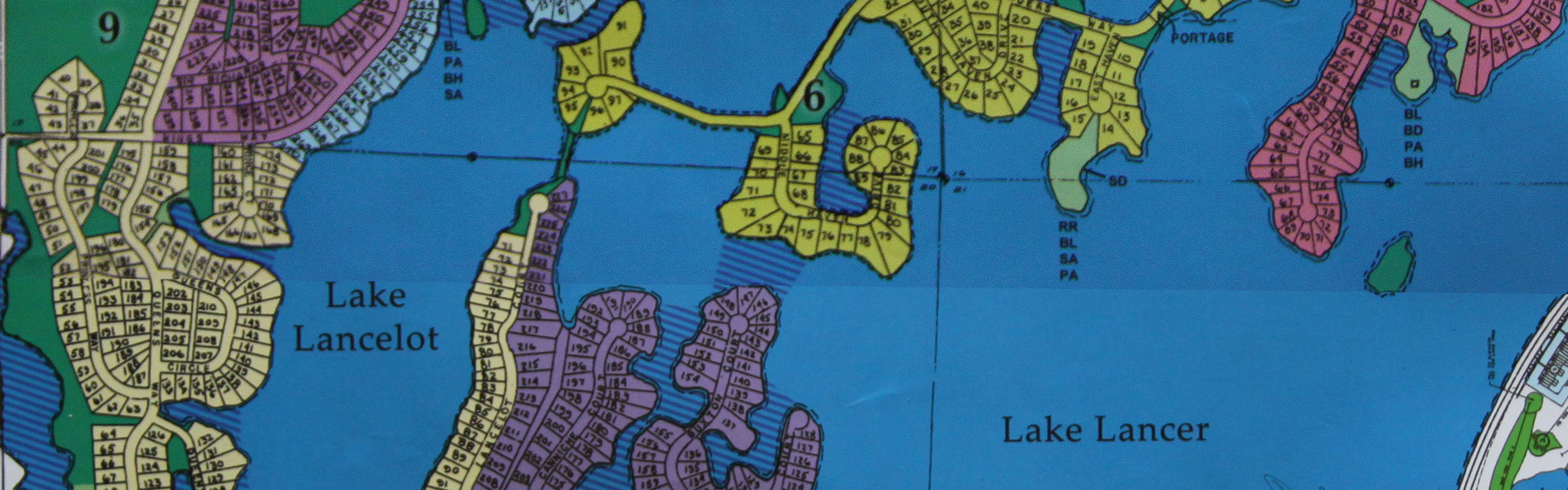 Sugar Springs Map